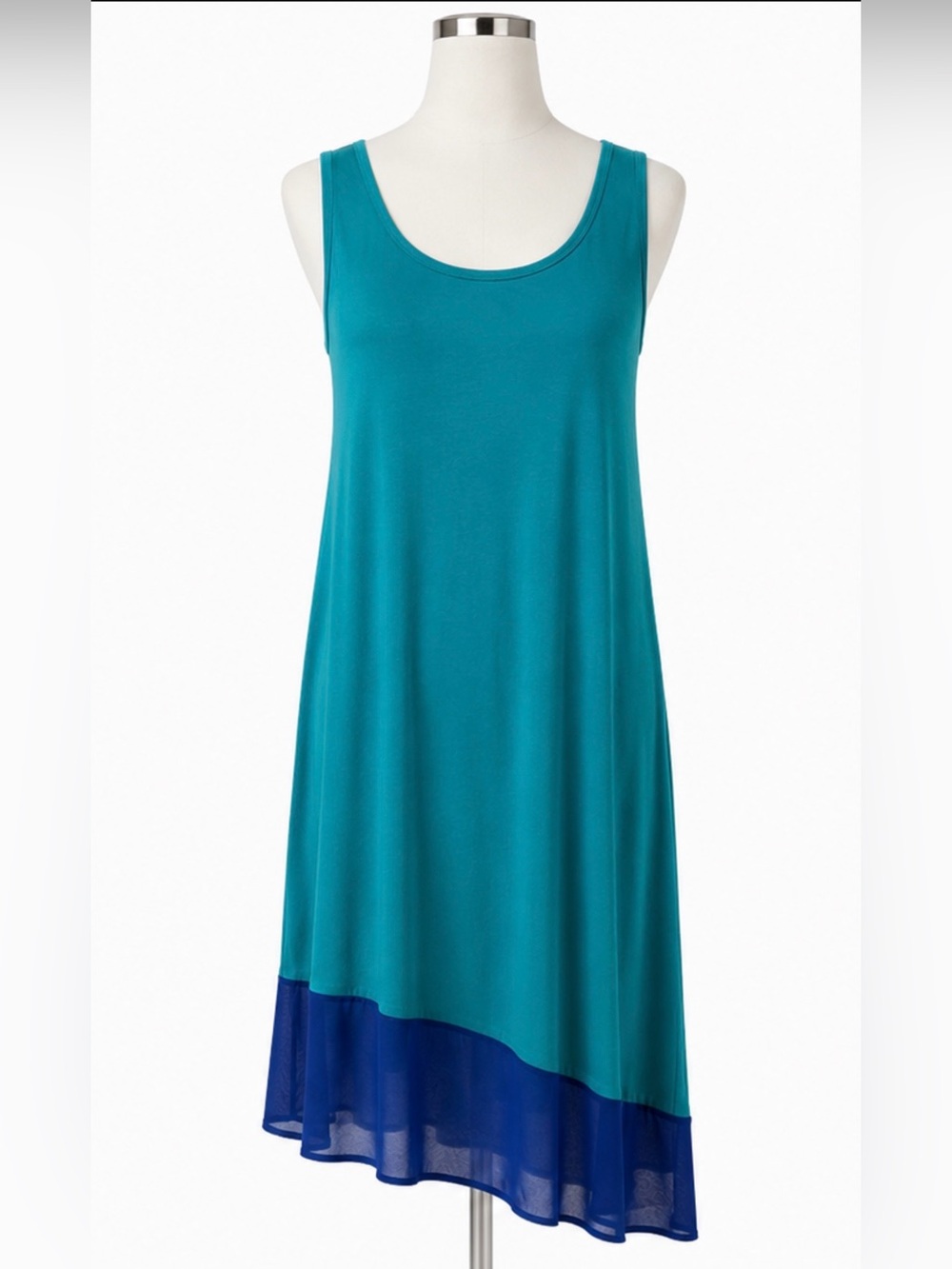 Calvin Klein Teal Sleeveless Cover Up – Size S/M